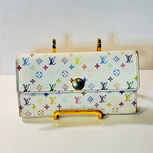 Louis Vuitton With Multicolor Sarah Wallet - Picture 15 of 15